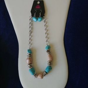 Paparazzi stunningly stone age multi necklace